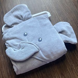 Elephant Hooded Wrap Towel